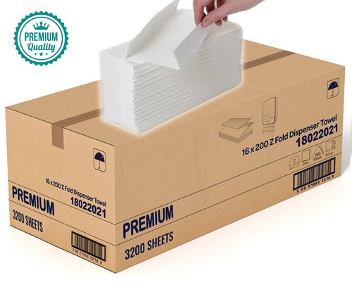3200 papierhandtücher falz - papierhandtücher, z-falz