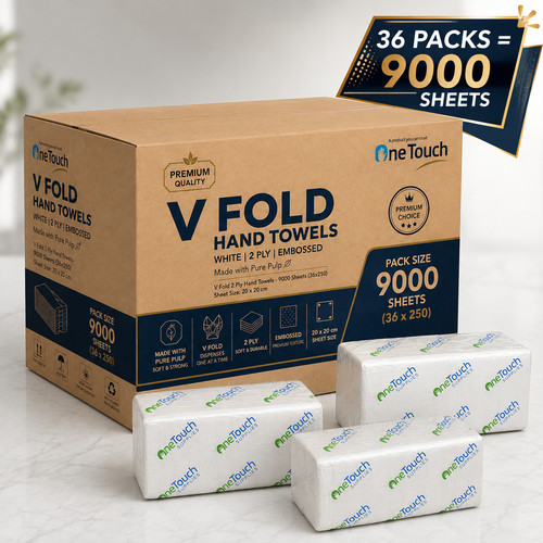 Fold papierhandtücher - v-fold,