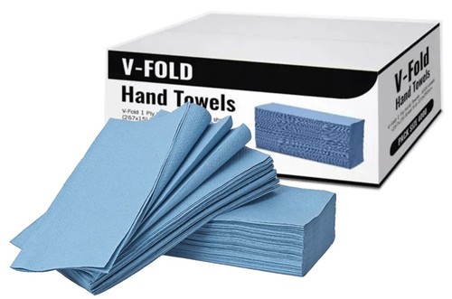 4000 blaue papierhandtücher - 4000,