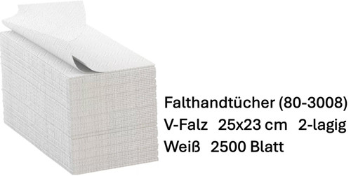 Falthandtücher - , (80-3008)