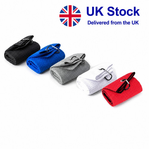 Golfhandtuch fold mit - bi-fold,