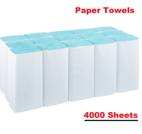 Weiches papierhandtuch blau - weiches,
