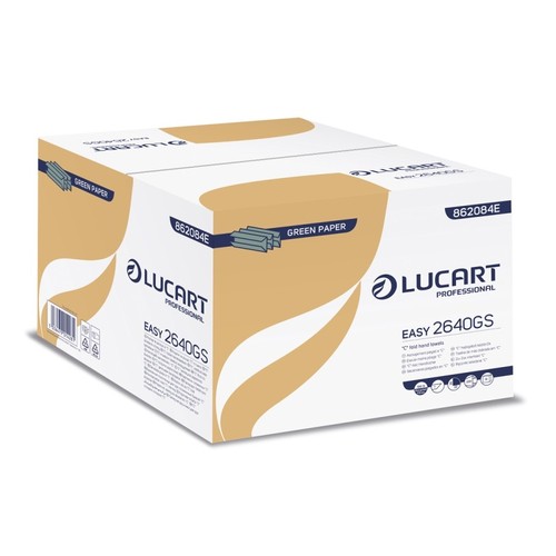 Lucart blau falt - blau, handtücher